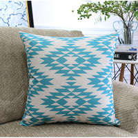 HKM-306899 Nordic Geometric Pattern Throw Pillowcase - 45x45cm & 30x50cm Options