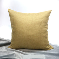 HKM-307283 Orange Three-Dimensional Geometric Pattern Pillow Cover - 45x45cm & 50x50cm Options