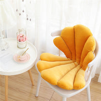 HKM-307603 Luxurious Velvet Seal Shell Chair Cushion - Soft Support Pillow for Comfort and Style in Any Space