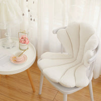HKM-307603 Luxurious Velvet Seal Shell Chair Cushion - Soft Support Pillow for Comfort and Style in Any Space
