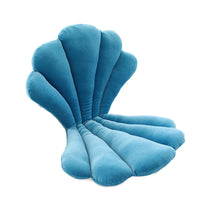 HKM-307603 Luxurious Velvet Seal Shell Chair Cushion - Soft Support Pillow for Comfort and Style in Any Space