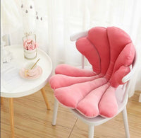 HKM-307603 Luxurious Velvet Seal Shell Chair Cushion - Soft Support Pillow for Comfort and Style in Any Space