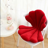 HKM-307603 Luxurious Velvet Seal Shell Chair Cushion - Soft Support Pillow for Comfort and Style in Any Space