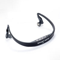 HKM-307603 Wireless Back-Mounted Sports Headset with USB Connection and Adjustable Fit