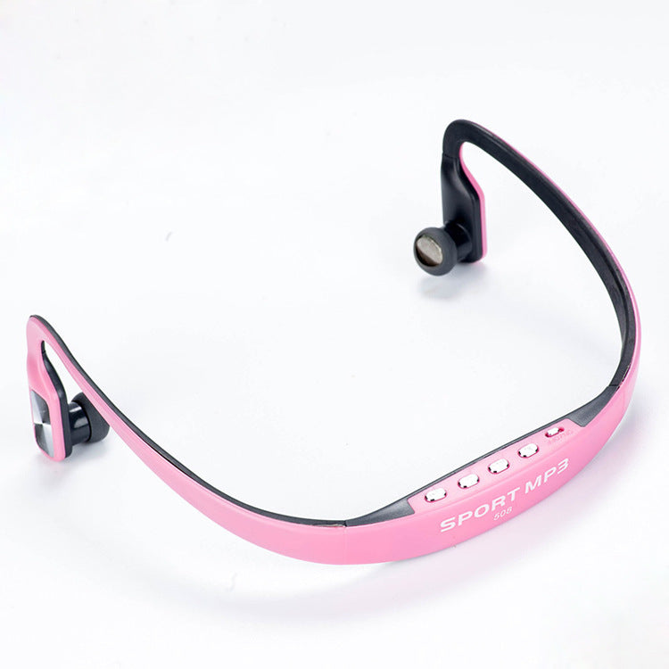 HKM-307603 Wireless Back-Mounted Sports Headset with USB Connection and Adjustable Fit