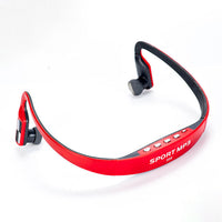 HKM-307603 Wireless Back-Mounted Sports Headset with USB Connection and Adjustable Fit