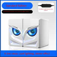 HKM-307923 Wireless Computer Speakers with AC and Battery Power Supply in Black and White Options