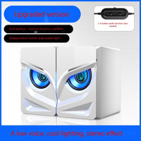 HKM-307923 Wireless Computer Speakers with AC and Battery Power Supply in Black and White Options