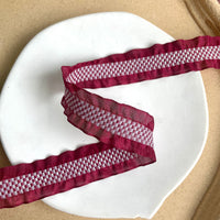 HKM-308051 Silk Colored Ribbons for Hair Bows and DIY Crafts - 40mm Wide, 100 Yards