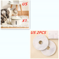 HKM-308243 Automatic Cat Water Dispenser with Removable Filter and Power Protection