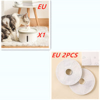 HKM-308243 Automatic Cat Water Dispenser with Removable Filter and Power Protection