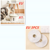 HKM-308243 Automatic Cat Water Dispenser with Removable Filter and Power Protection