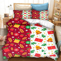 HKM-308371 Cartoon Anime Printed Polyester Fiber Quilt Cover Set with Pillowcases - Multiple Sizes Available