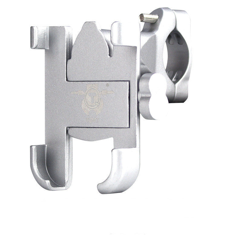 HKM-308435 Aluminum Alloy Smartphone Holder for Bicycles and Motorcycles – Shockproof, Waterproof, and Adjustable for Navigation