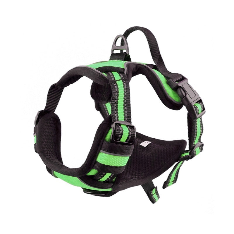 HKM-308563 Adjustable Outdoor Dog Chest Strap - Multiple Colors Available