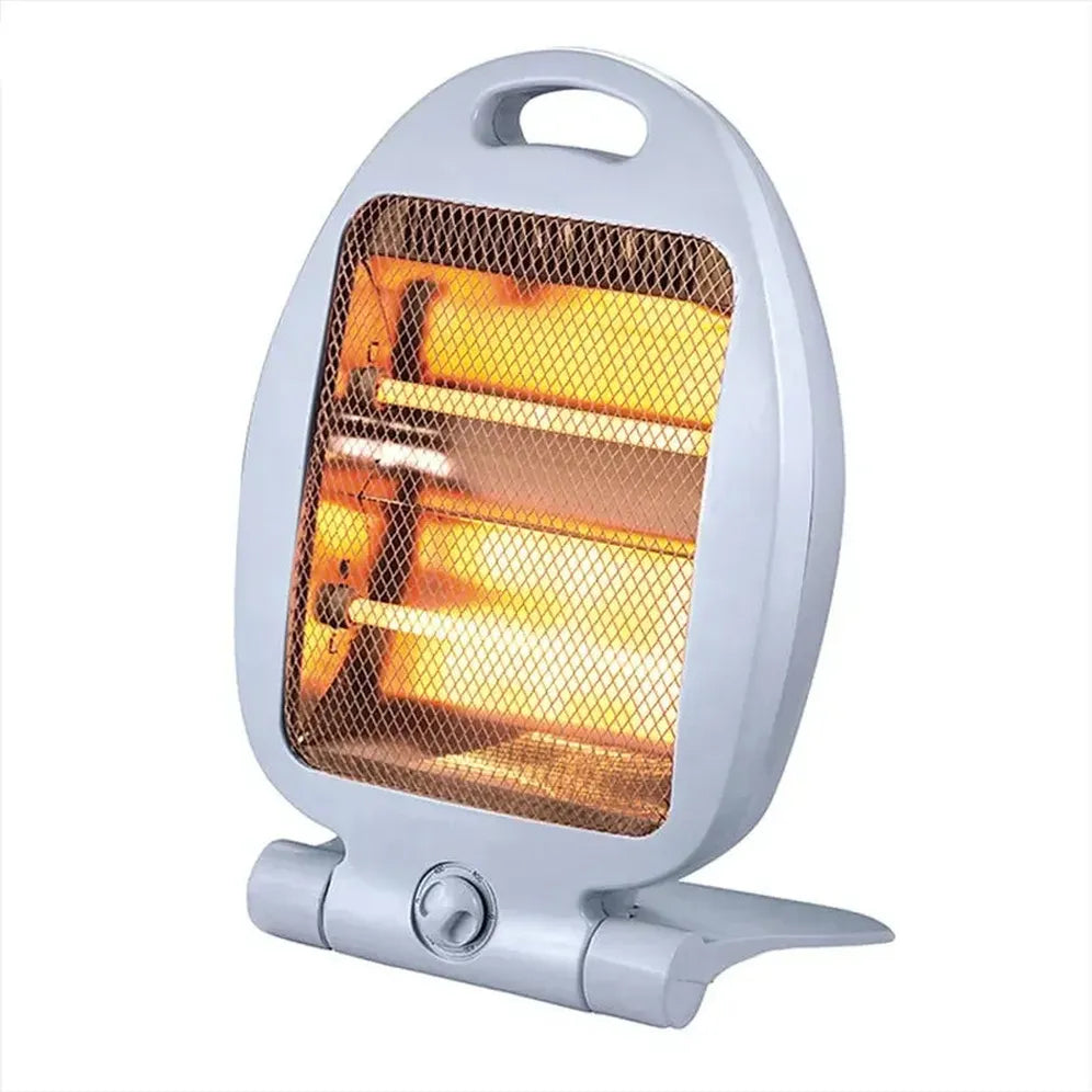 KTX-308563 Compact Electric Quartz Heater with Folding Design and Two Heat Settings