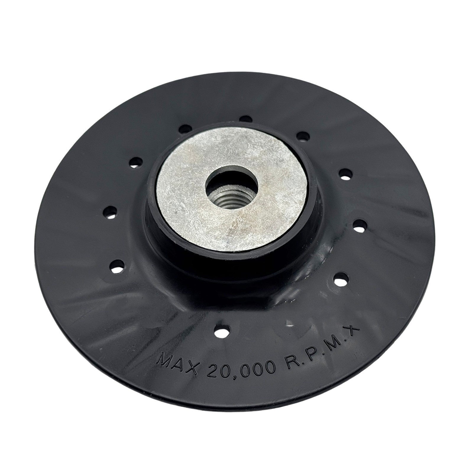 HKM-308563 Steel Paper Tray for Woodworking - Metal Grinding and Polishing Disk, 2mm Thickness, 20000 RPM
