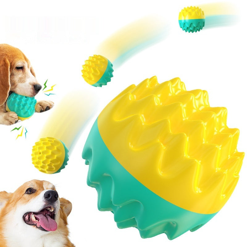 HKM-308819 Pet Supplies Sound Toothbrush Training Teether Ball