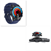 HKM-308883 Laser Smart Watch with ECG, Blood Pressure, Heart Rate, and Temperature Monitoring Features