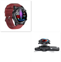 HKM-308883 Laser Smart Watch with ECG, Blood Pressure, Heart Rate, and Temperature Monitoring Features