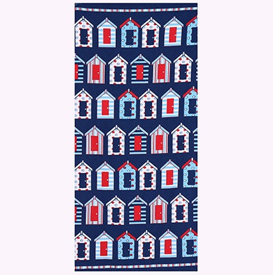 HKM-308947 Flamingo Ice Cream Print Microfiber Beach Towel for Summer, Yoga, and Camping - 150x70cm