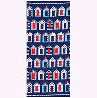 HKM-308947 Flamingo Ice Cream Print Microfiber Beach Towel for Summer, Yoga, and Camping - 150x70cm