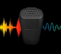 HKM-309075 Compact Noise Reduction Microphone with 10-Hour Battery Life and 20m Transmission Distance