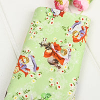 HKM-309203 Fairy Tale Print Cotton Fabric – DIY Handmade Material for Craft Projects