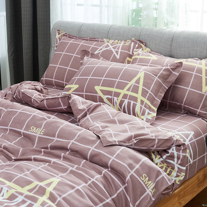 HKM-309331 Brushed Polyester Double Pillowcase – 74x48cm, 16 Patterns Available