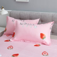 HKM-309331 Brushed Polyester Double Pillowcase – 74x48cm, 16 Patterns Available