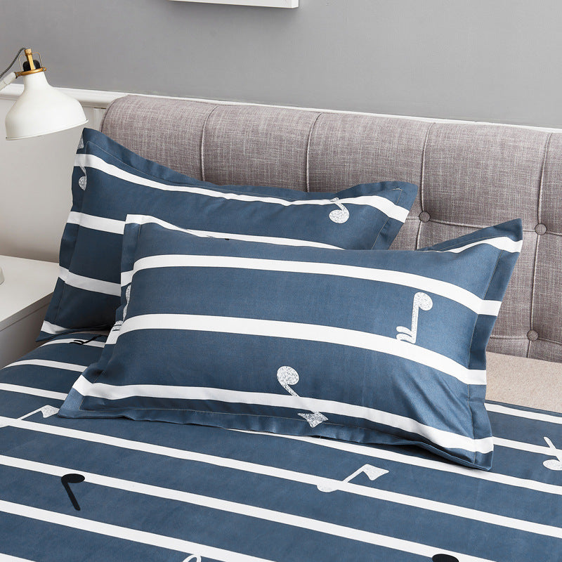 HKM-309331 Brushed Polyester Double Pillowcase – 74x48cm, 16 Patterns Available