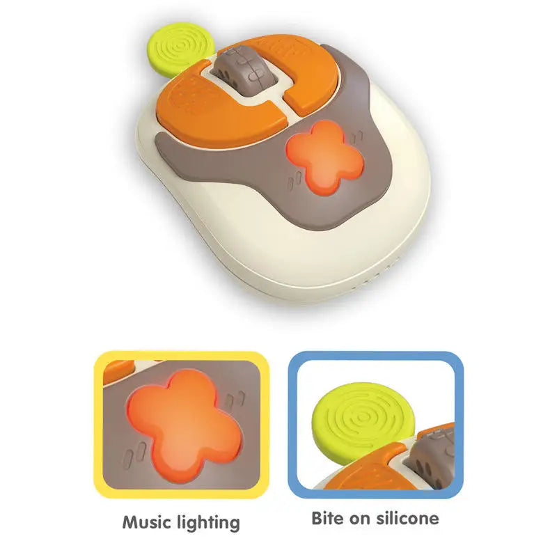 Montessori Sensory Learning Music Toy for Babies with Sound and Light Features