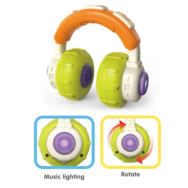 Montessori Sensory Learning Music Toy for Babies with Sound and Light Features