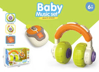 HKM-309331 Montessori Sensory Learning Music Toy for Babies with Sound and Light Features