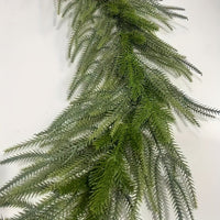 HKM-309331 Soft PVC Christmas Rattan Door Hanging with Pine and Cypress Design - 220cm