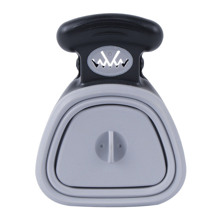 HKM-309459 Foldable Pooper Scooper for Dogs with 1 Roll of Decomposable Bags - Easy Clean Waste Pickup Tool