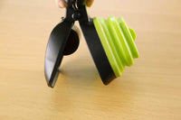 HKM-309459 Foldable Pooper Scooper for Dogs with 1 Roll of Decomposable Bags - Easy Clean Waste Pickup Tool