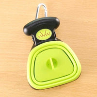 HKM-309459 Foldable Pooper Scooper for Dogs with 1 Roll of Decomposable Bags - Easy Clean Waste Pickup Tool