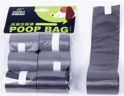 HKM-309459 Foldable Pooper Scooper for Dogs with 1 Roll of Decomposable Bags - Easy Clean Waste Pickup Tool