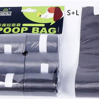 HKM-309459 Foldable Pooper Scooper for Dogs with 1 Roll of Decomposable Bags - Easy Clean Waste Pickup Tool