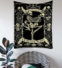 HKM-309587 Skull Landscape Tapestry Background Cloth for Home Decoration