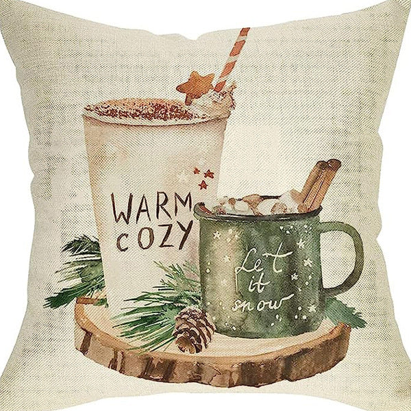 HKM-309651 Nordic Style Super Soft Linen Throw Pillow Cover 45x45cm