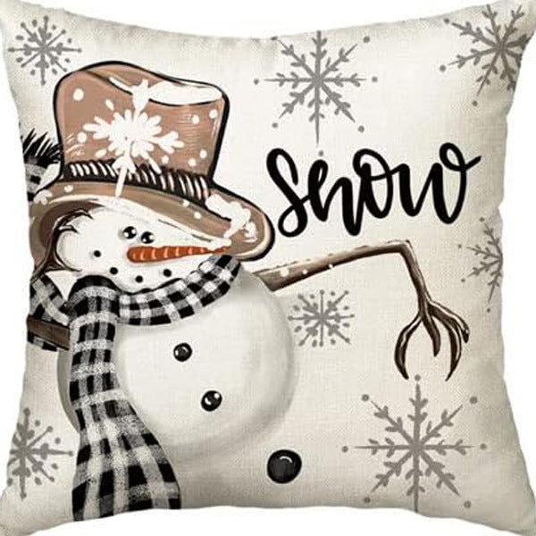 HKM-309651 Nordic Style Super Soft Linen Throw Pillow Cover 45x45cm