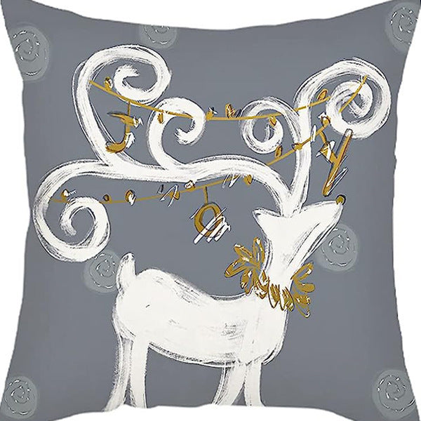 HKM-309651 Nordic Style Super Soft Linen Throw Pillow Cover 45x45cm