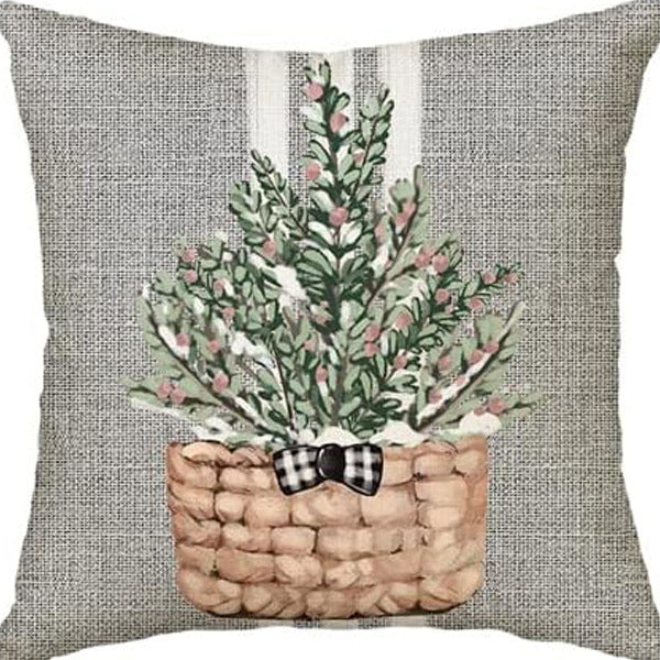 HKM-309651 Nordic Style Super Soft Linen Throw Pillow Cover 45x45cm