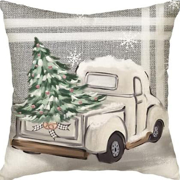 HKM-309651 Nordic Style Super Soft Linen Throw Pillow Cover 45x45cm