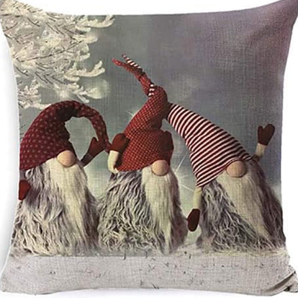 HKM-309651 Nordic Style Super Soft Linen Throw Pillow Cover 45x45cm