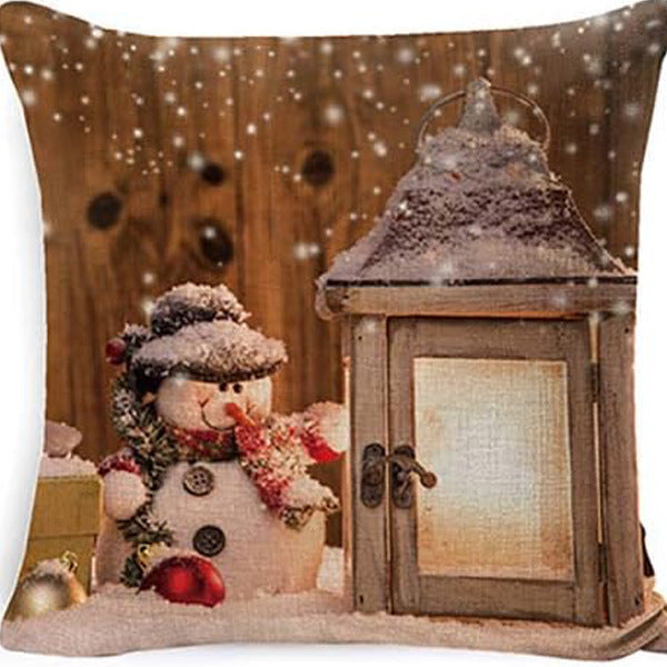 HKM-309651 Nordic Style Super Soft Linen Throw Pillow Cover 45x45cm