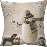 HKM-309651 Nordic Style Super Soft Linen Throw Pillow Cover 45x45cm