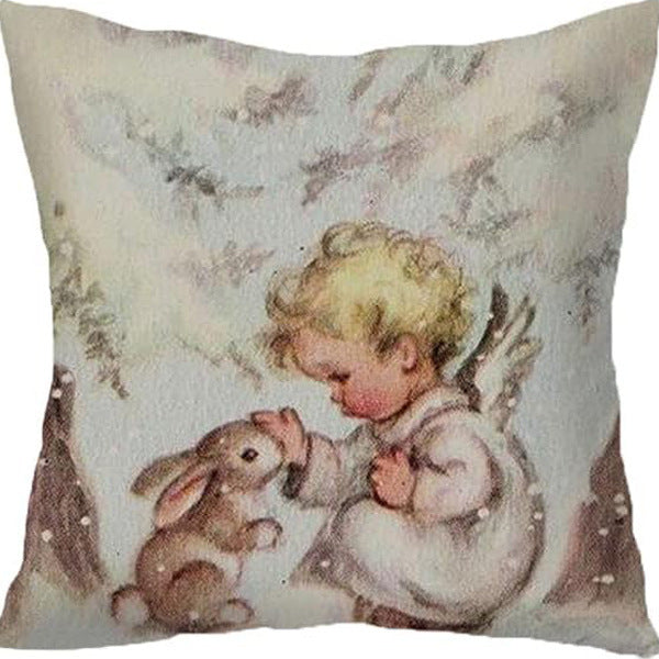 HKM-309651 Nordic Style Super Soft Linen Throw Pillow Cover 45x45cm